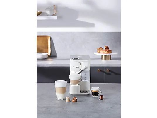 картинка Капсульная кофемашина DeLonghi Nespresso Lattissima One EN510.W, белый от магазина Одежда+