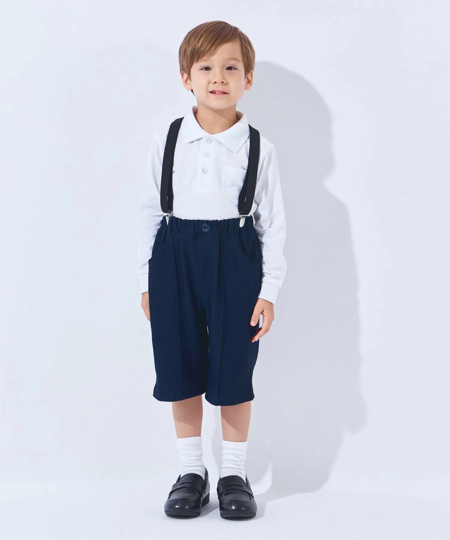 картинка Рубашка-поло с длинными рукавами Ever Closet, white от магазина Одежда+