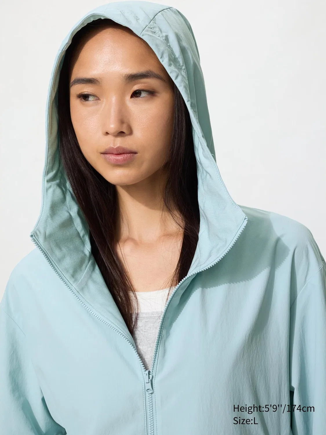 картинка Парка Uniqlo Двусторонняя, двусторонняя, розовый от магазина Одежда+
