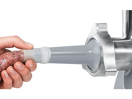 картинка Мясорубка Bosch MFW 45020 WEISS 1600W, серебристый/белый от магазина Одежда+