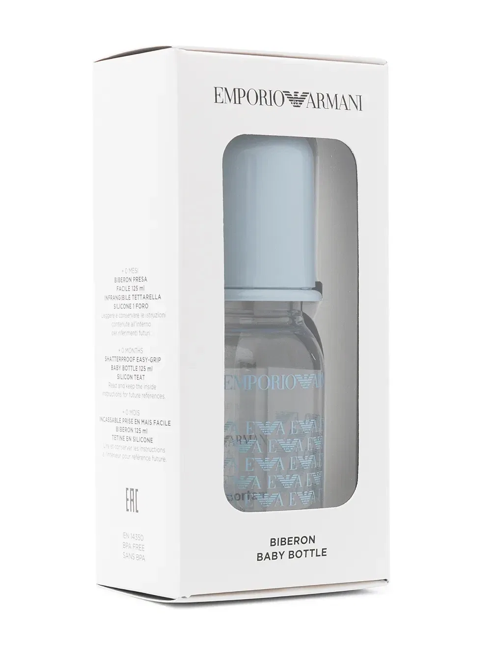 картинка Бутылочка с крышкой Emporio Armani Kids, синий от магазина Одежда+