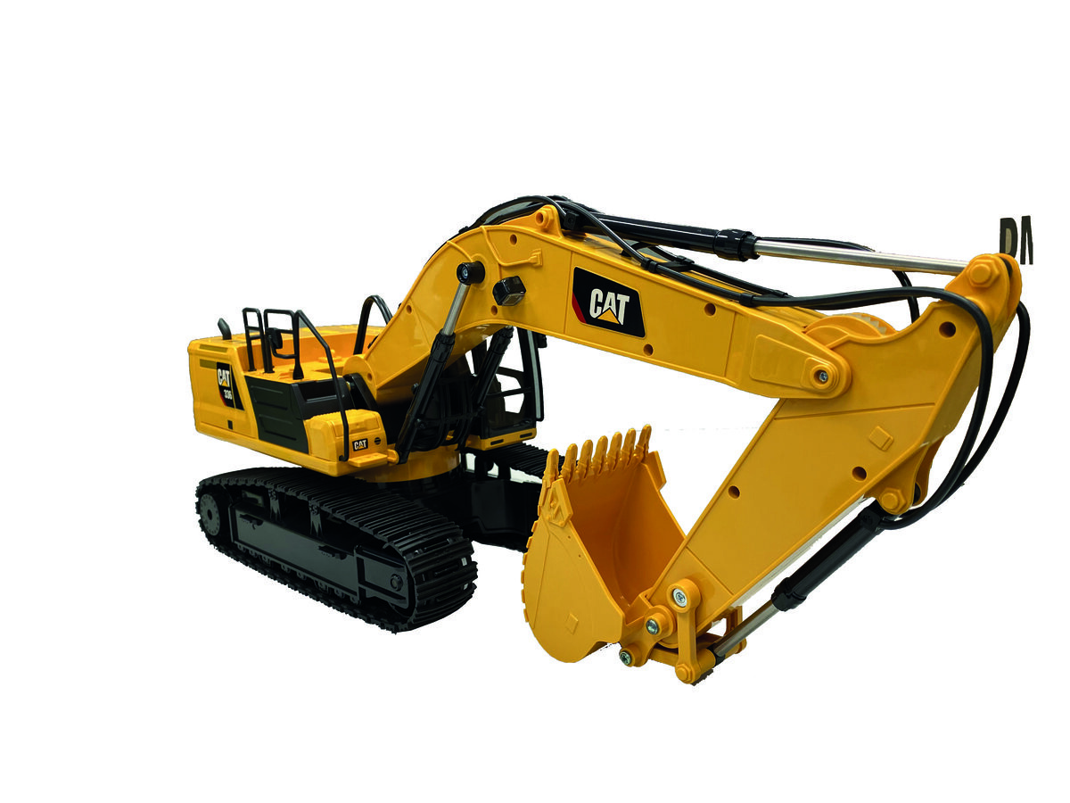 картинка 1:24 Радиоуправляемый экскаватор CAT 336 Carrera от магазина Одежда+