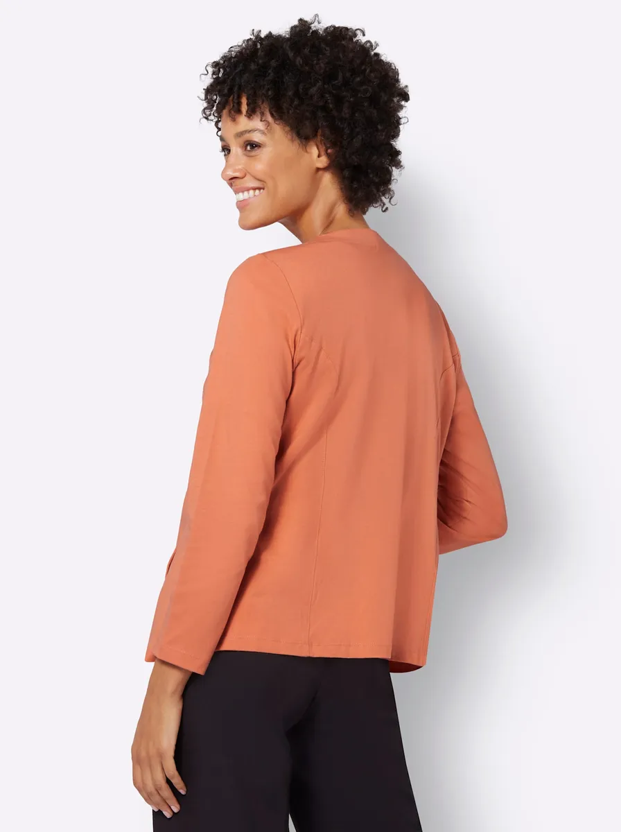 картинка Casual Looks Куртка-рубашка "Куртка-рубашка", цвет Papaya от магазина Одежда+