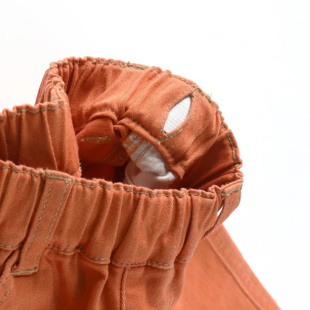 картинка Прямые длинные брюки Branshes, orange от магазина Одежда+