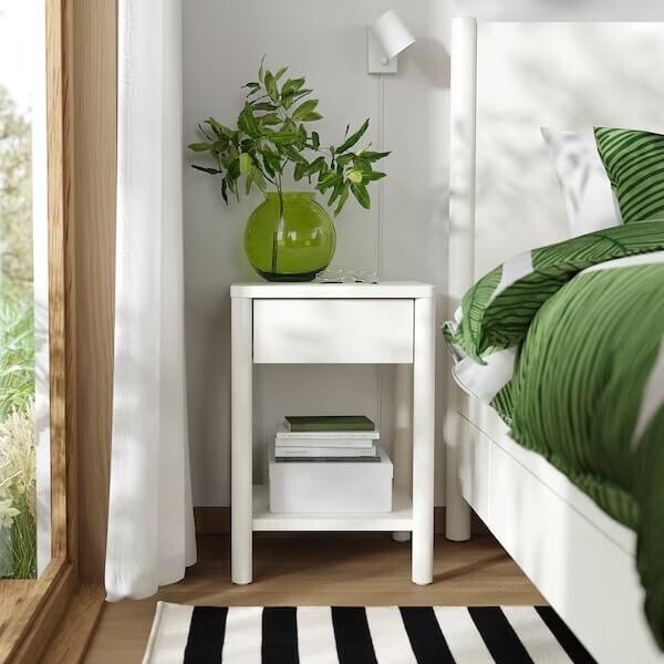 картинка Прикроватная тумба Ikea Tonstad, 40х40х59 см, кремовый от магазина Одежда+