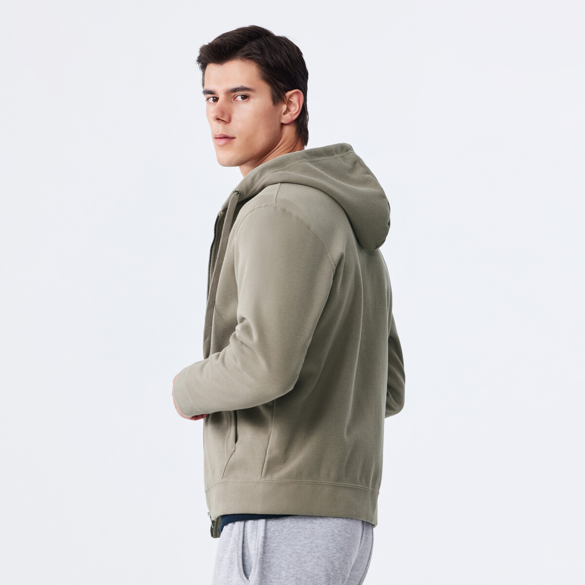 картинка Толстовка мужская U.S. Polo Assn., серый от магазина Одежда+