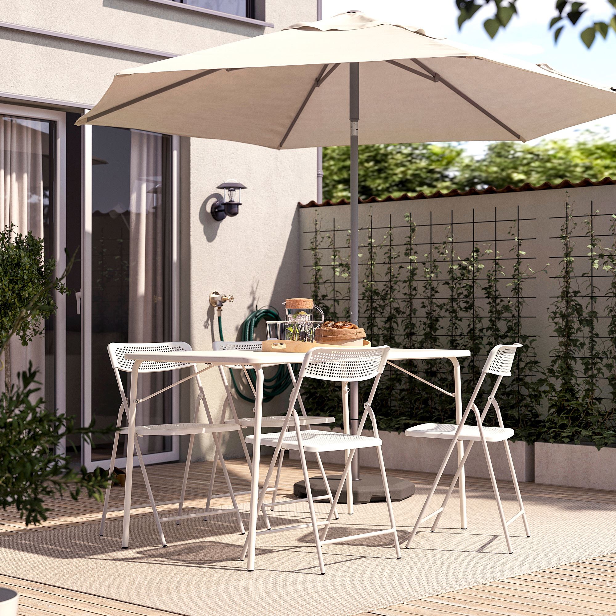 картинка Складной стол IKEA TORPARO, 130x74 см, белый от магазина Одежда+