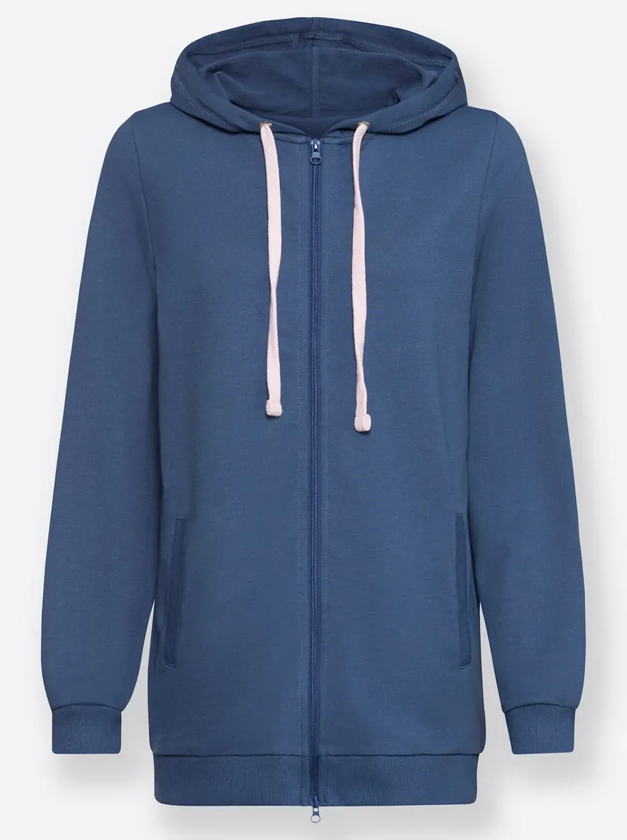 картинка Повседневная куртка-рубашка "Sweat Jacket" Casual Looks, джинсовый от магазина Одежда+