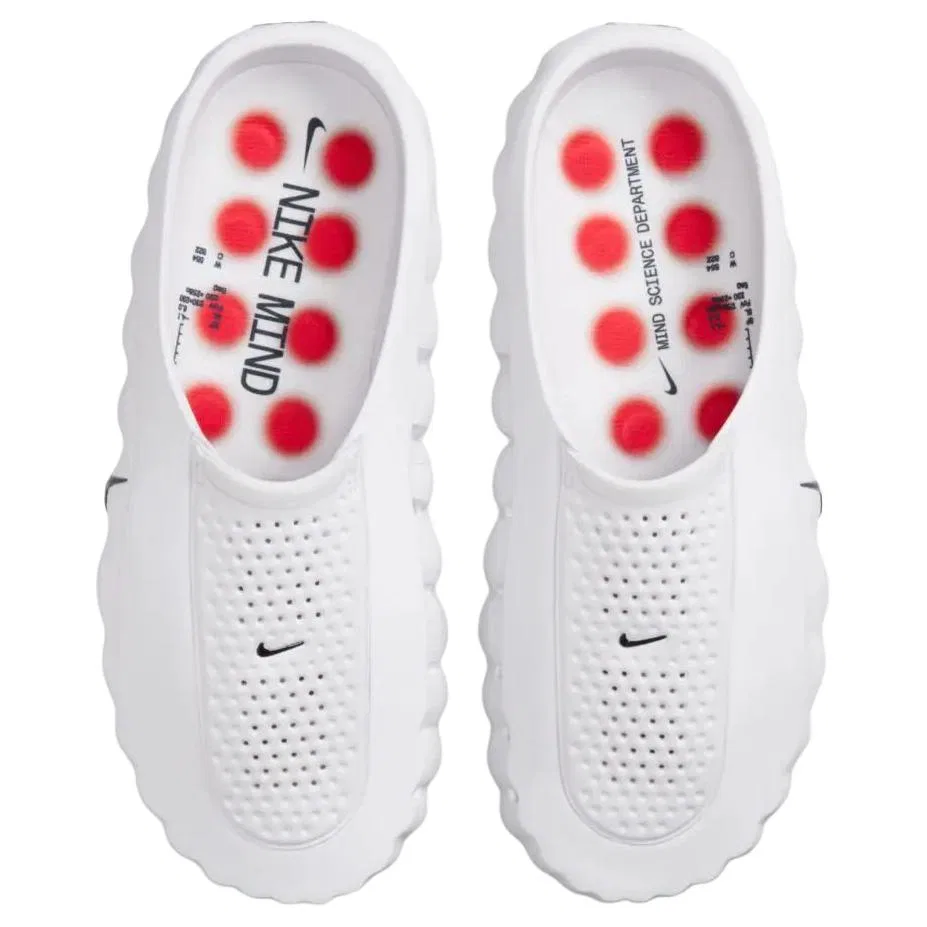 картинка Закрытые шлепанцы Nike Mind 001 белые от магазина Одежда+