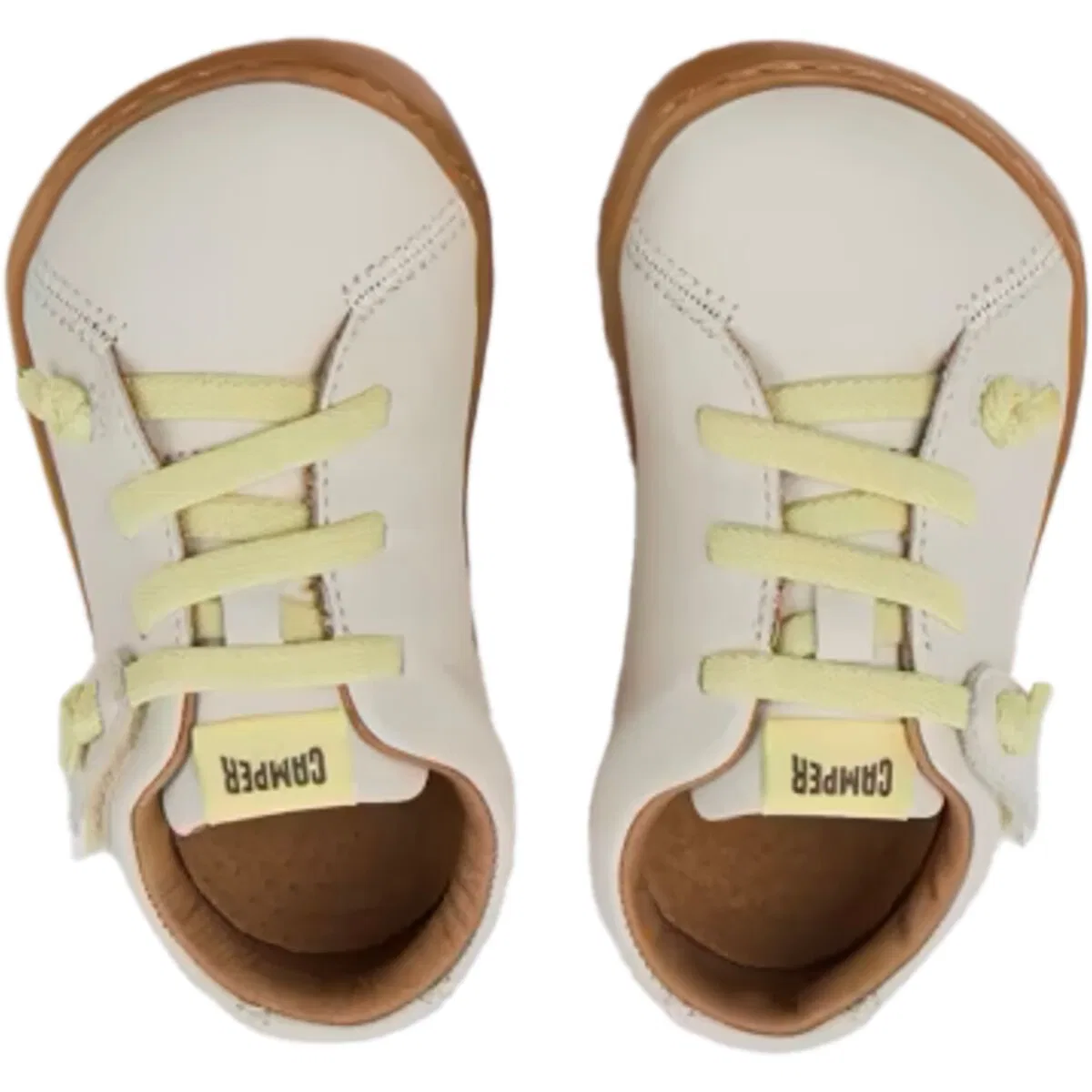картинка Кеды детские Camper Peu Cami FW Basket Shoe, гибкие, White от магазина Одежда+