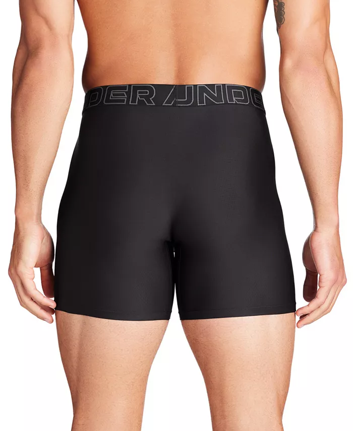 картинка Комплект трусов Under Armour Performance Tech Mesh 6",  черный от магазина Одежда+