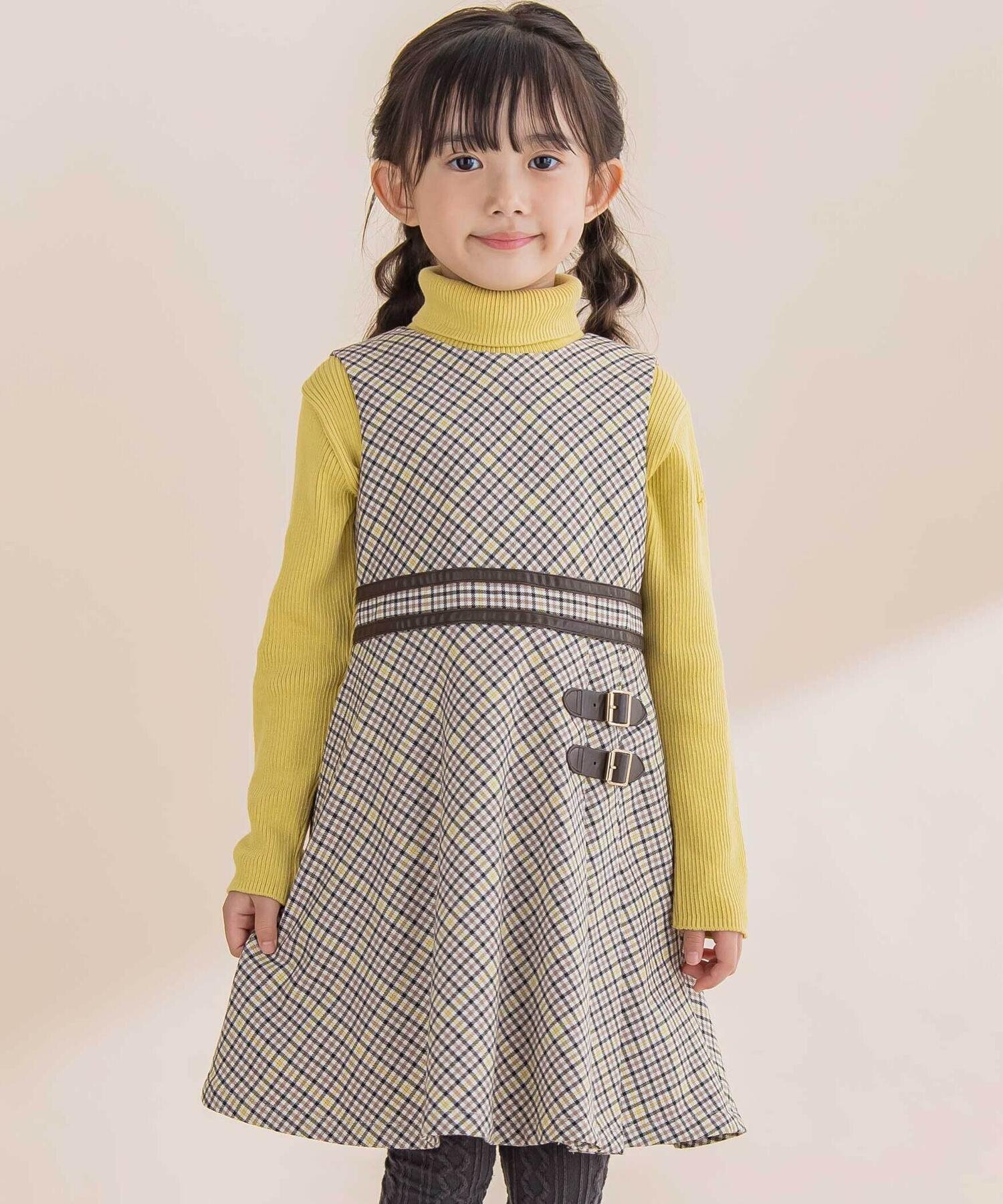 картинка Водолазка в рубчик (80–150 см) BeBe, Yellow от магазина Одежда+
