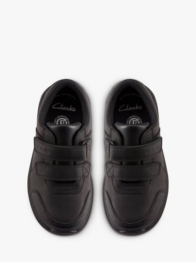 картинка Школьные ботинки Clarks Daze Step 2 Leather, Black от магазина Одежда+