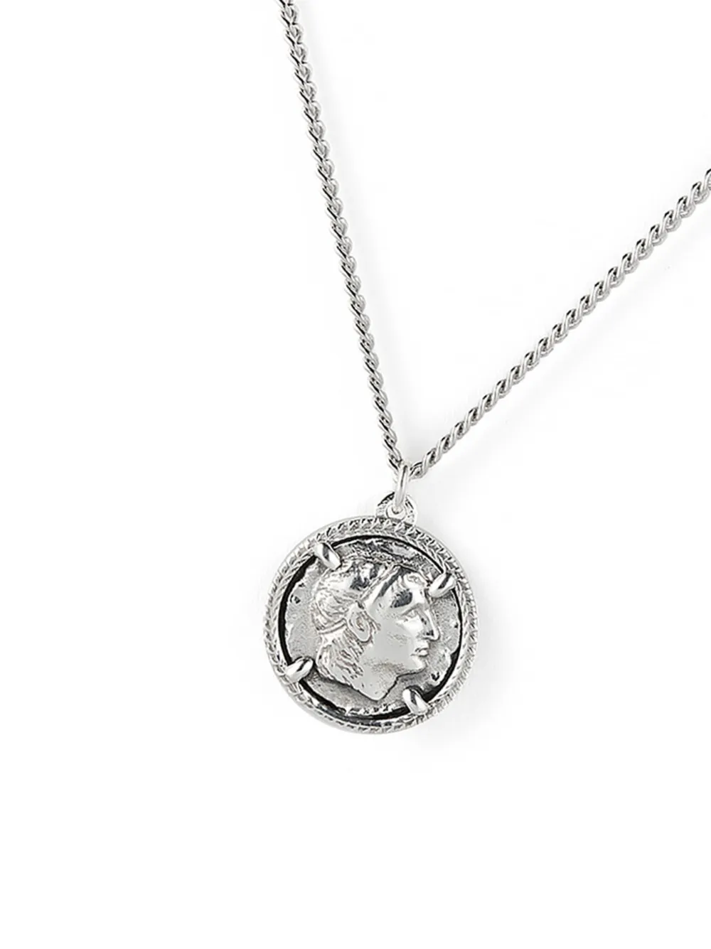 картинка Серебряное колье Caesar Coin Emanuele Bicocchi, серебяный от магазина Одежда+