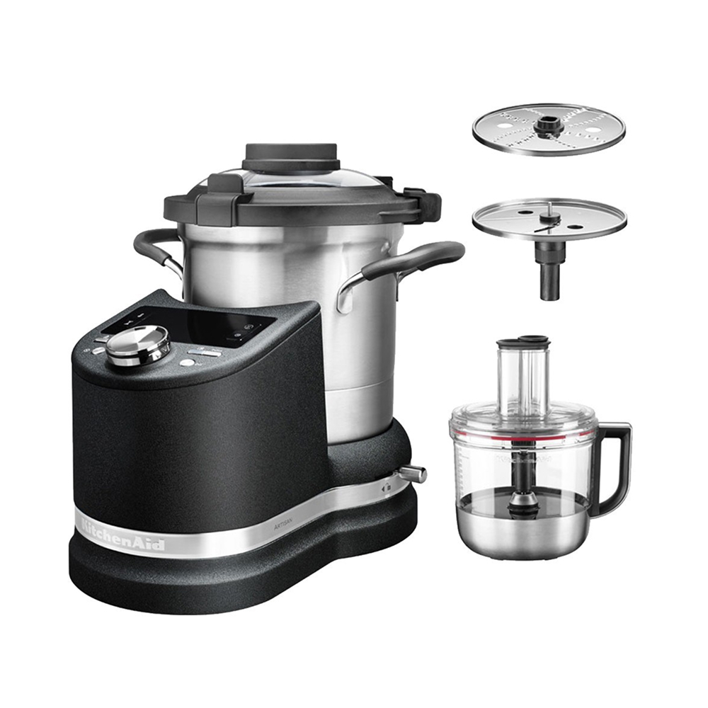 картинка Мультиварка KitchenAid 5KCF0201EBK, 4,5 л, 1500 Вт, черный от магазина Одежда+