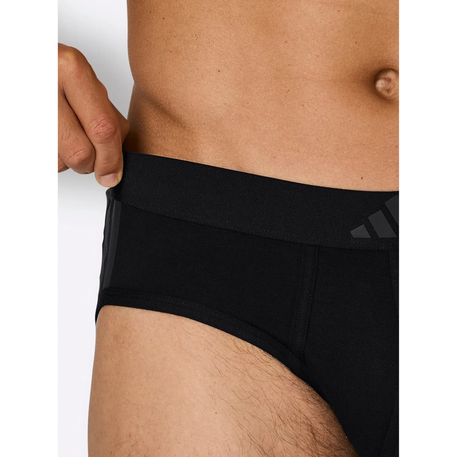 картинка Мужские слипы 2 шт., Active Flex Cotton Adidas, Black от магазина Одежда+