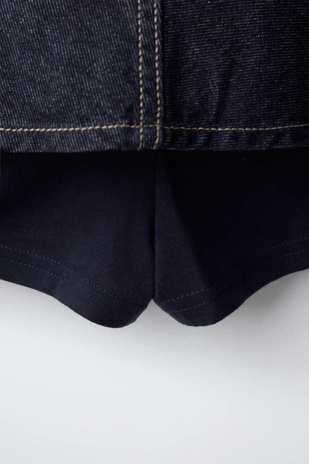 картинка Джинсовая юбка с оборками ZARA, Blue от магазина Одежда+