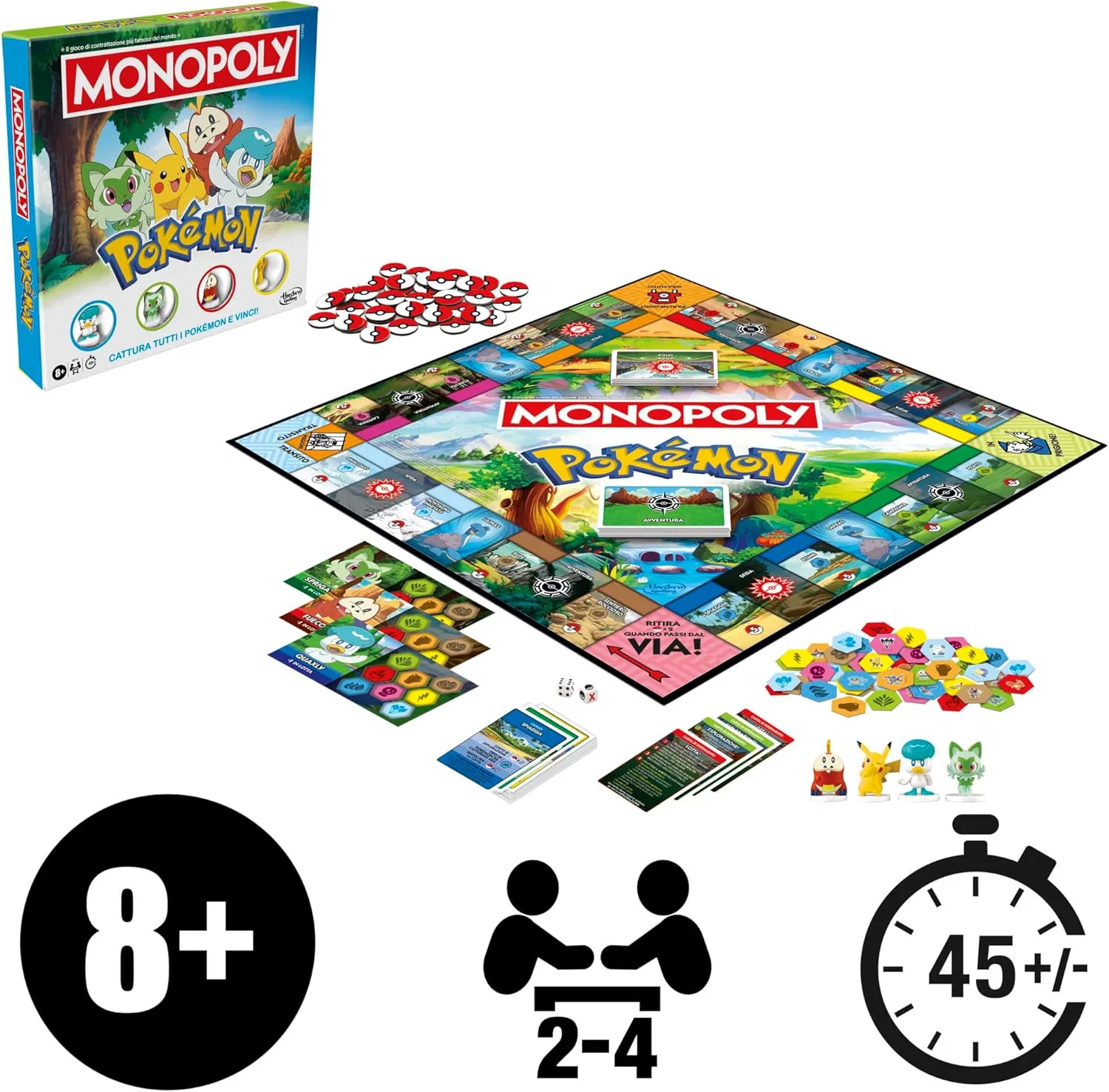 картинка Настольная игра Монополия Покемон Hasbro Gaming от магазина Одежда+