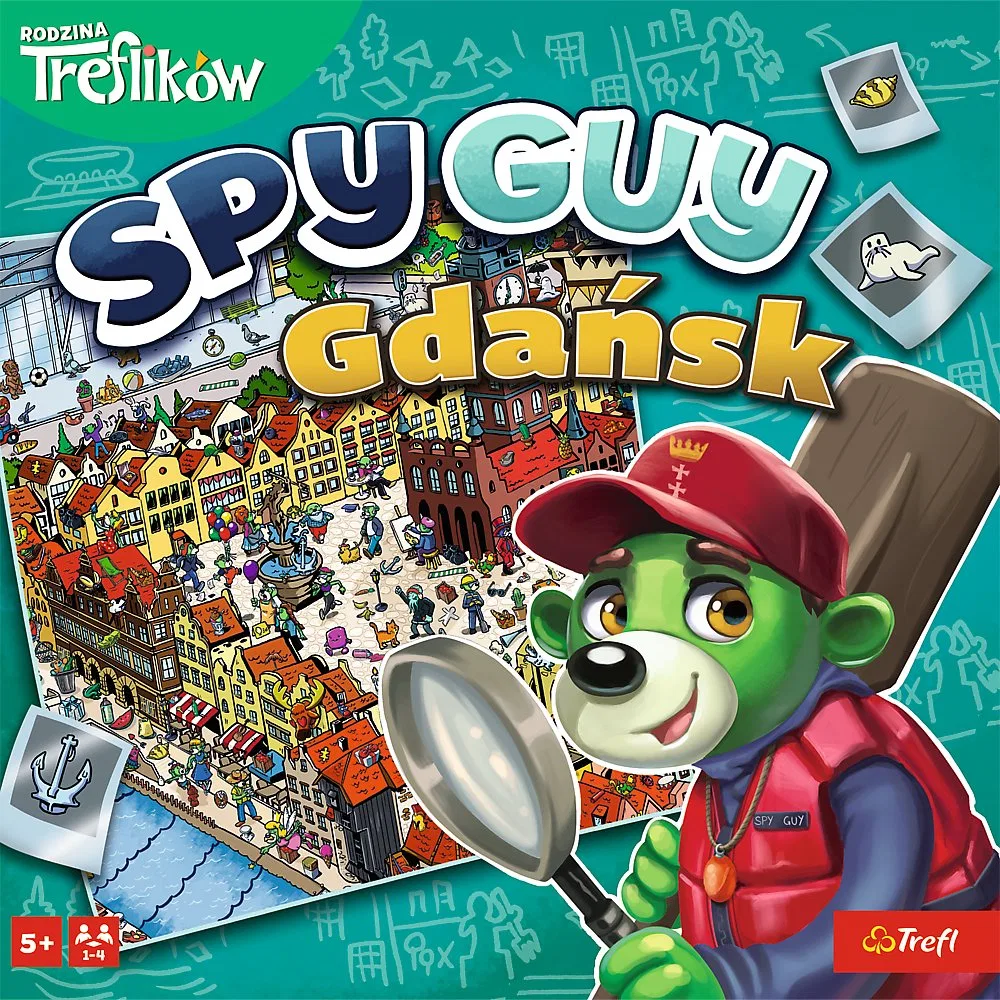 картинка Настольная игра Spy Guy Gdańsk Trefl от магазина Одежда+