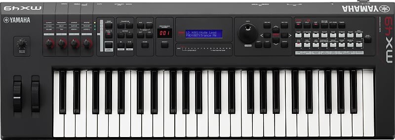 картинка Yamaha MX49BK 49-клавишный синтезатор, черный от магазина Одежда+