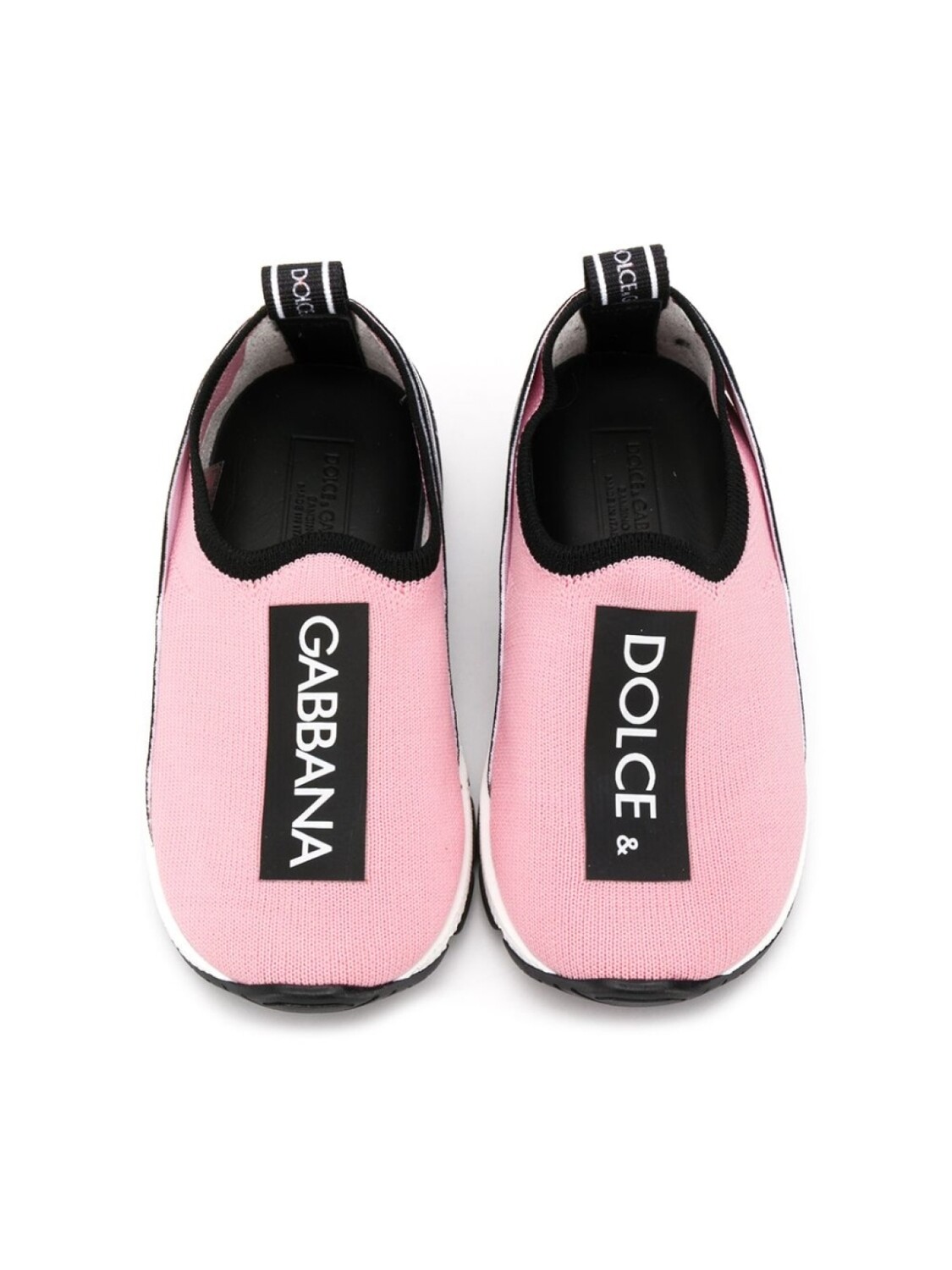 картинка Слипоны Dolce & Gabbana Kids Sorrento, розовый от магазина Одежда+