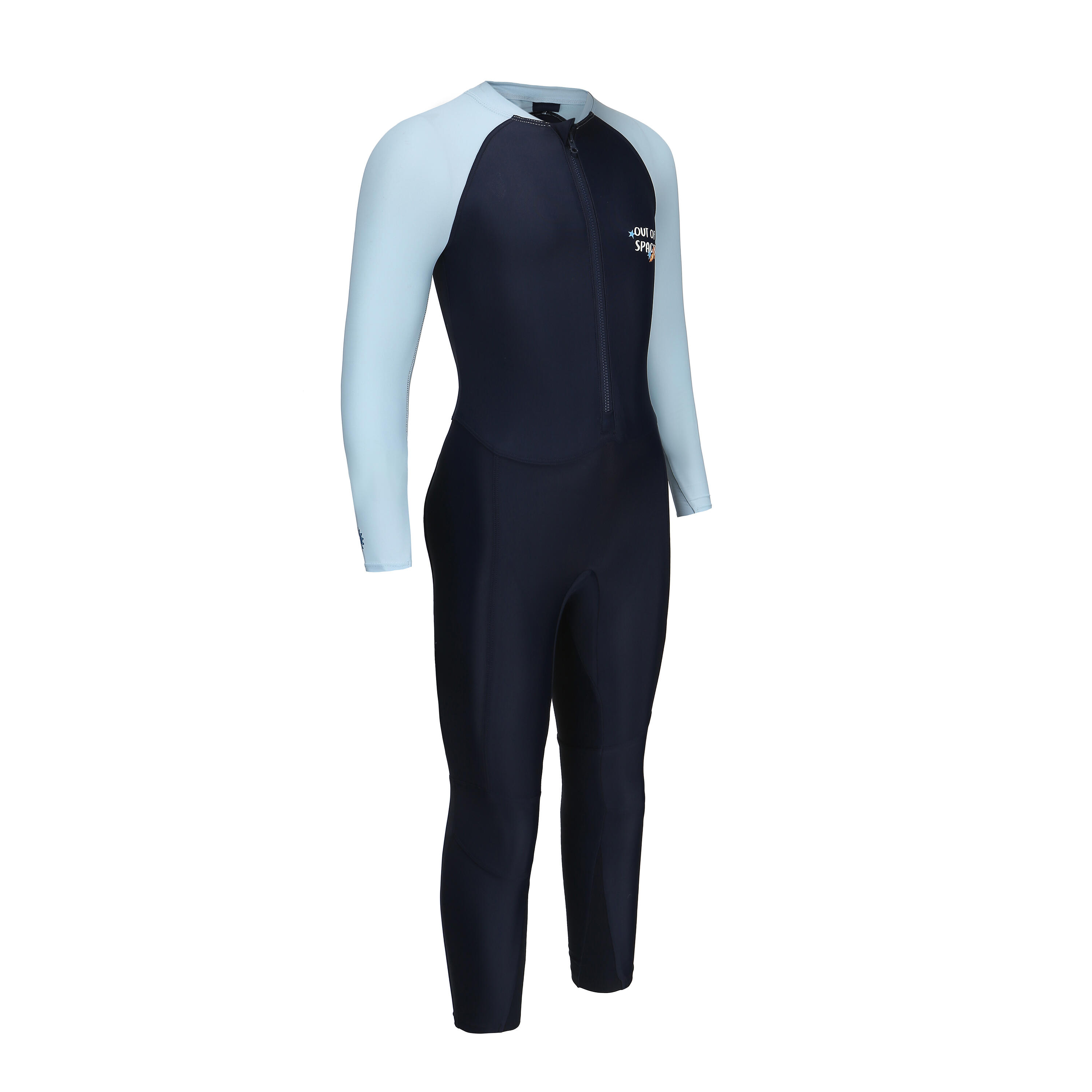 картинка Мужские детские длинные плавки Nabaiji UV Combiswim 100 SPACE BLUE от магазина Одежда+