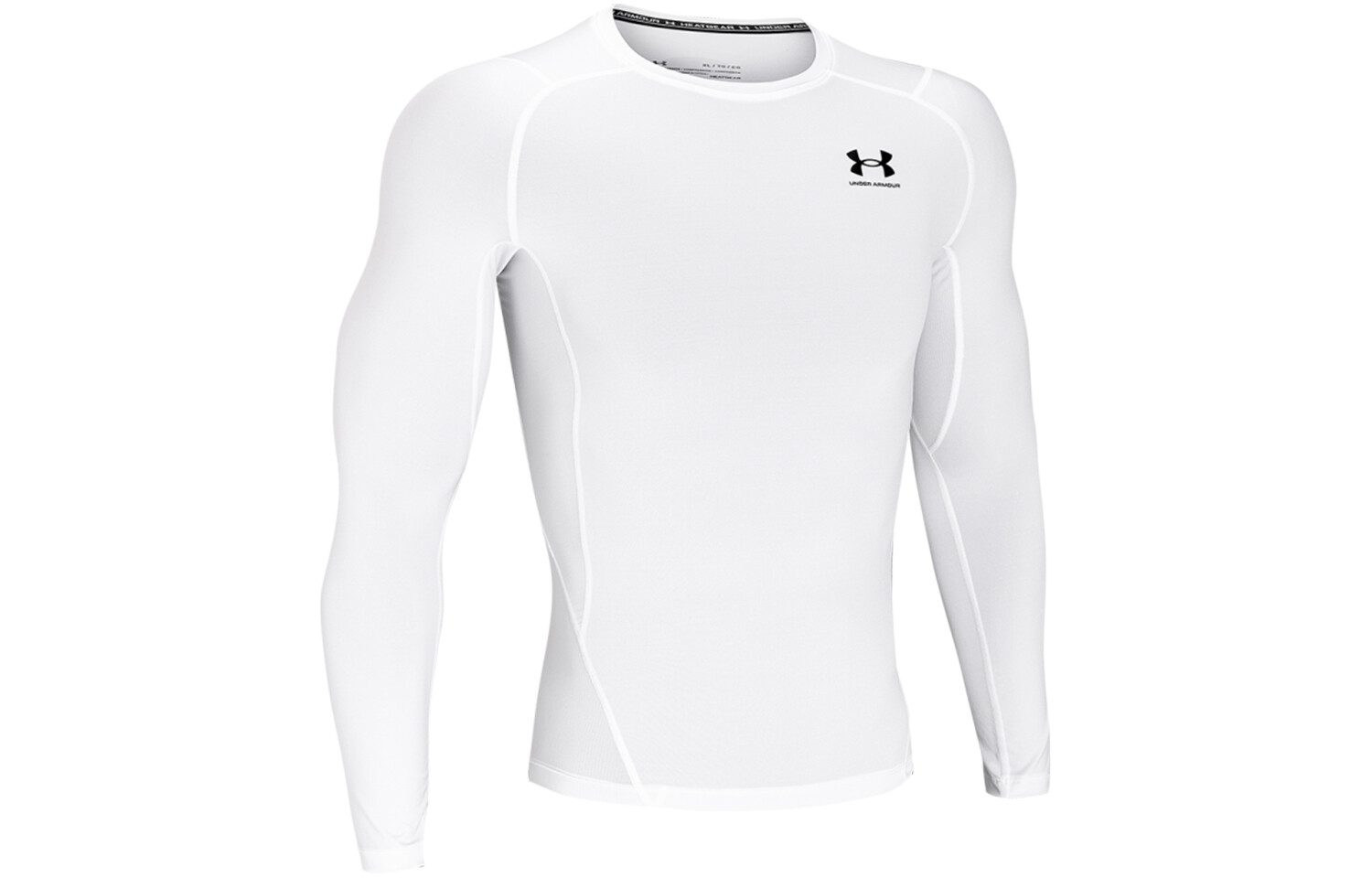 картинка Лонгслив Under Armour HeatGear Compression, белый от магазина Одежда+