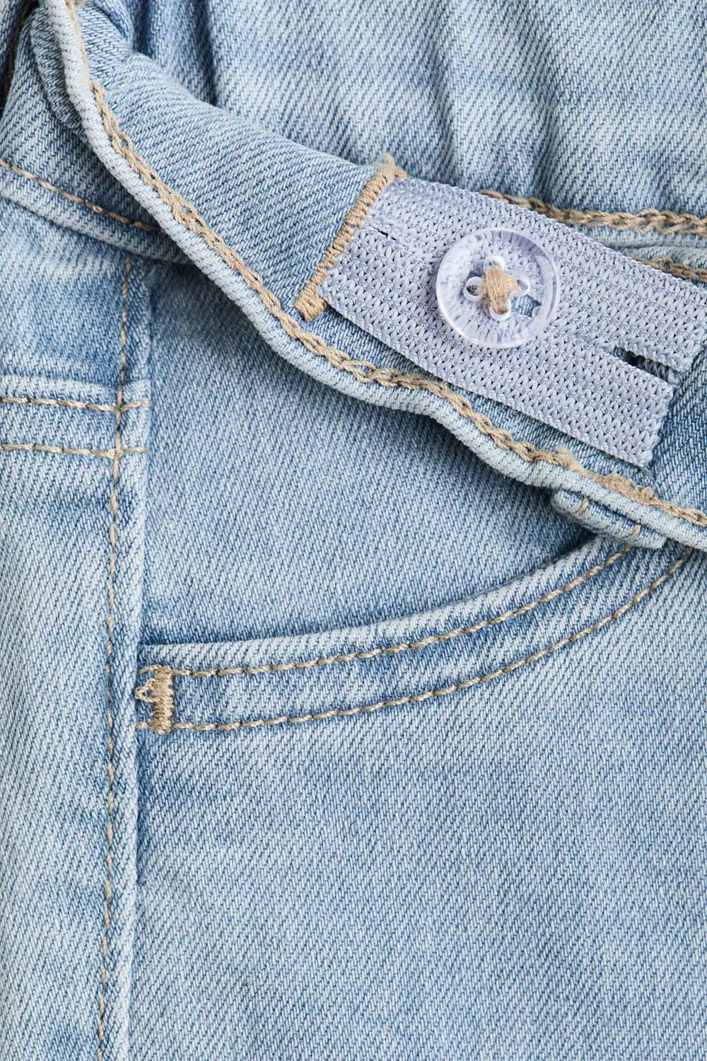 картинка Джинсы из эластичной ткани H&M, Helles Denimblau от магазина Одежда+
