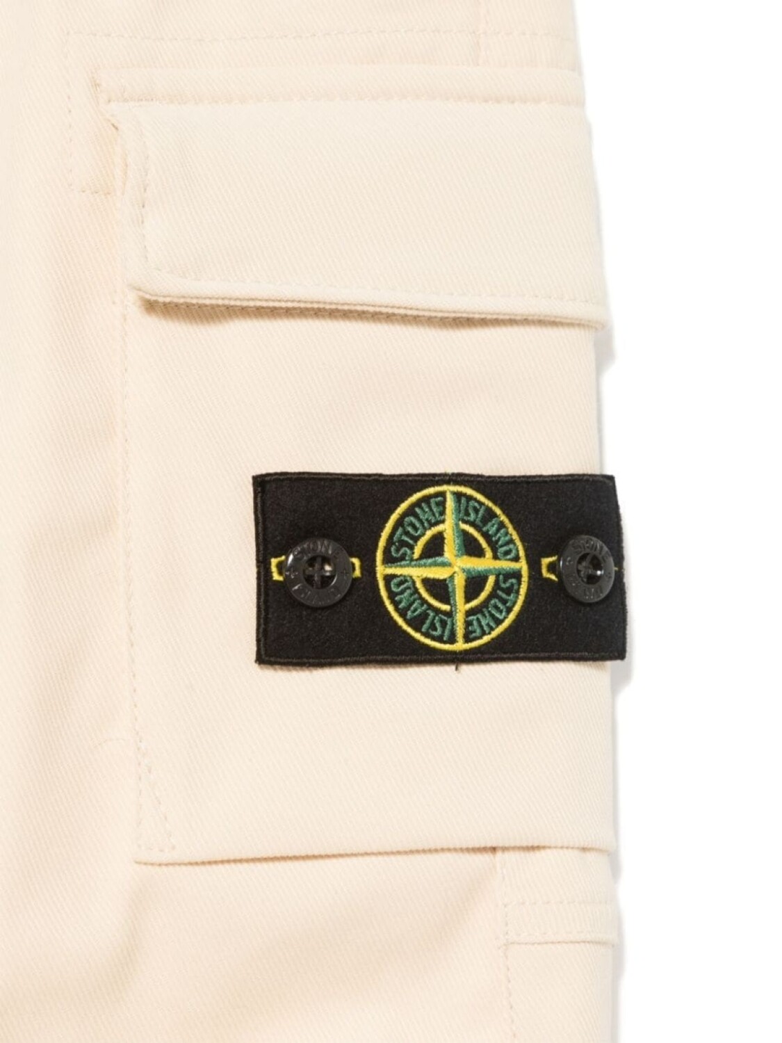 картинка Брюки карго Stone Island Junior, нейтральный цвет от магазина Одежда+