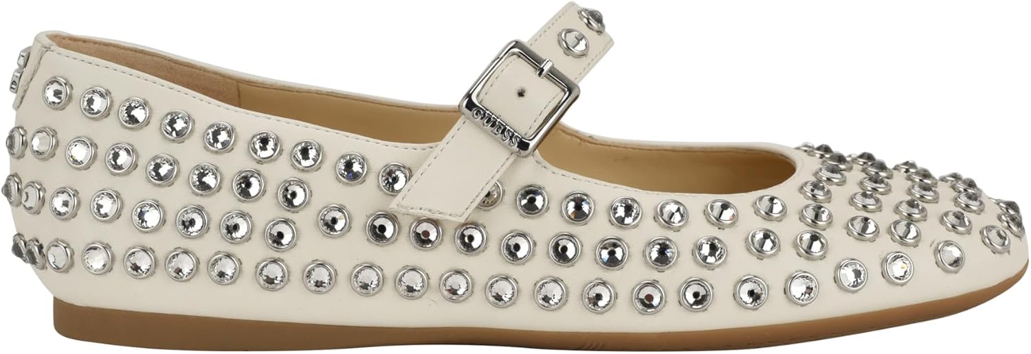 картинка GUESS Женские балетки Kalidal, White 140 от магазина Одежда+