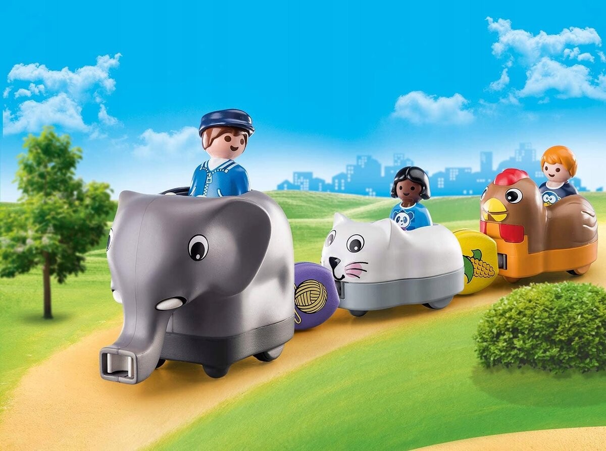 картинка Плеймобиль 1.2.3. Мой первый поезд (70405) Playmobil от магазина Одежда+