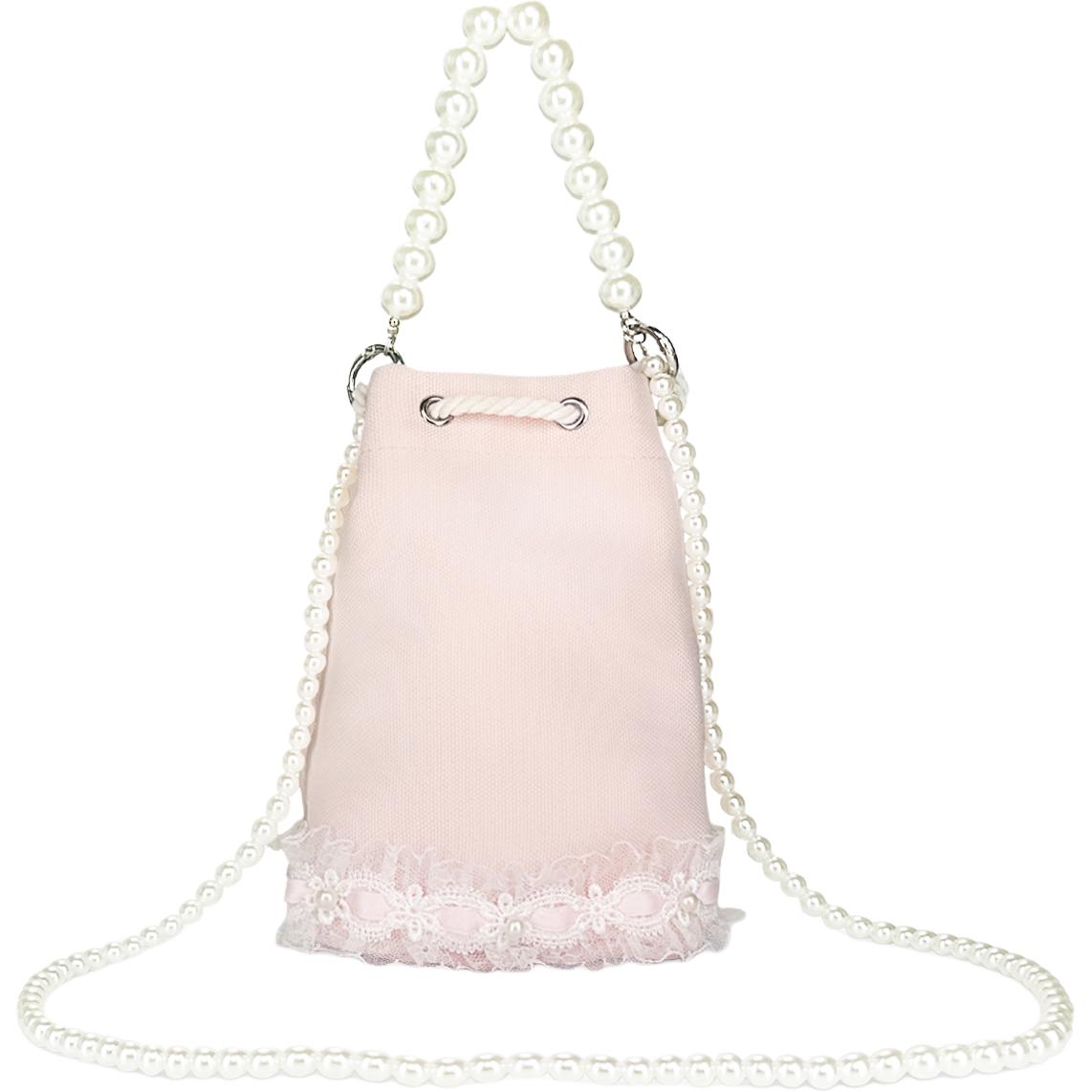 картинка Косметичка DIOR 'Lace Whispers' с жемчужной цепочкой от магазина Одежда+