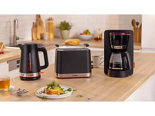 картинка Чайник Bosch TWK4M223 My Moment, черный от магазина Одежда+