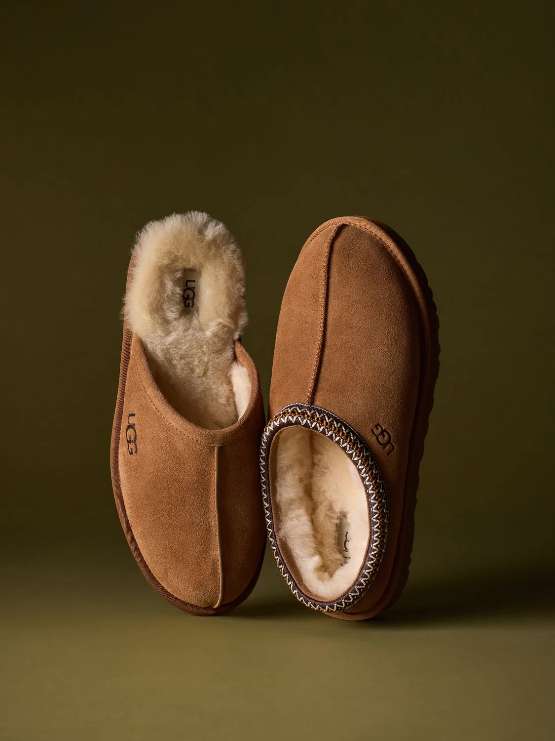 картинка Тапочки Tasman UGG, Коричневый от магазина Одежда+