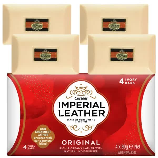 картинка Натуральное парфюмированное мыло Imperial Leather (4x90г) от магазина Одежда+