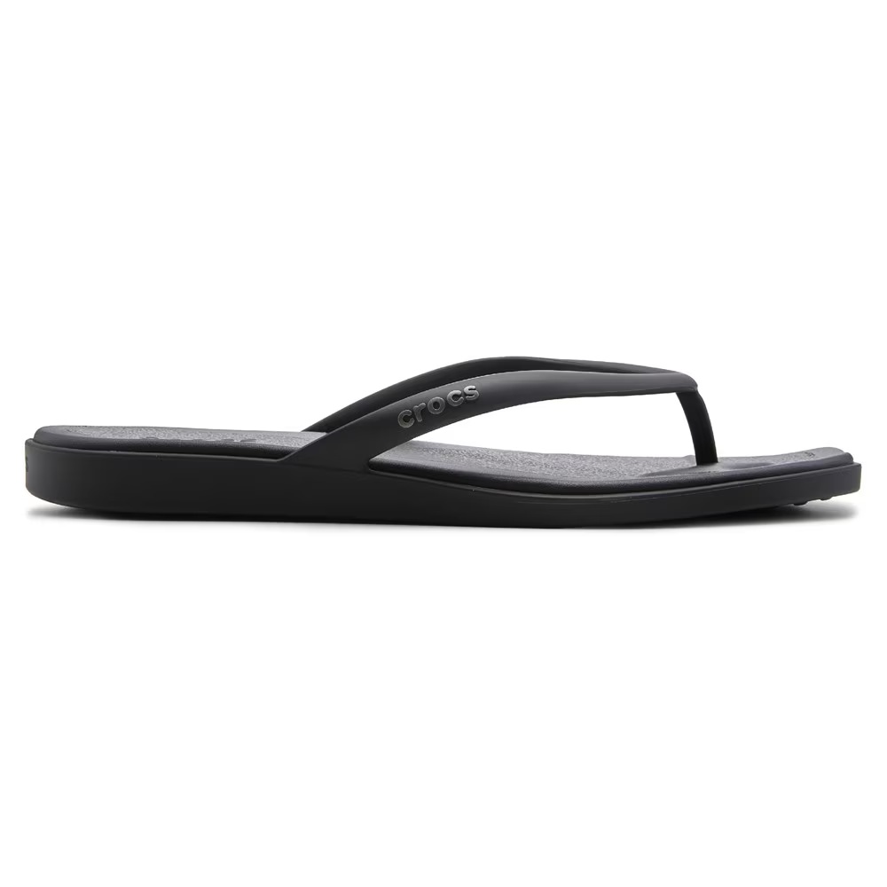 картинка Шлепанцы Miami flip Crocs, black от магазина Одежда+