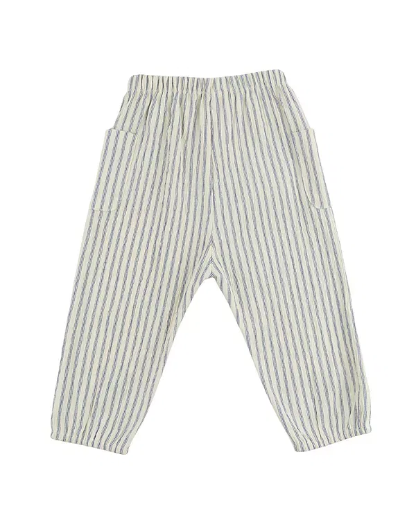 картинка Детские брюки для мальчиков с полосками Oh Baby!, Denim от магазина Одежда+