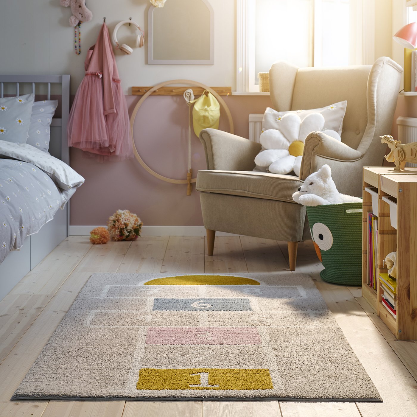 картинка Ковер, бежевый, 100х160 см Stäppsparv IKEA от магазина Одежда+