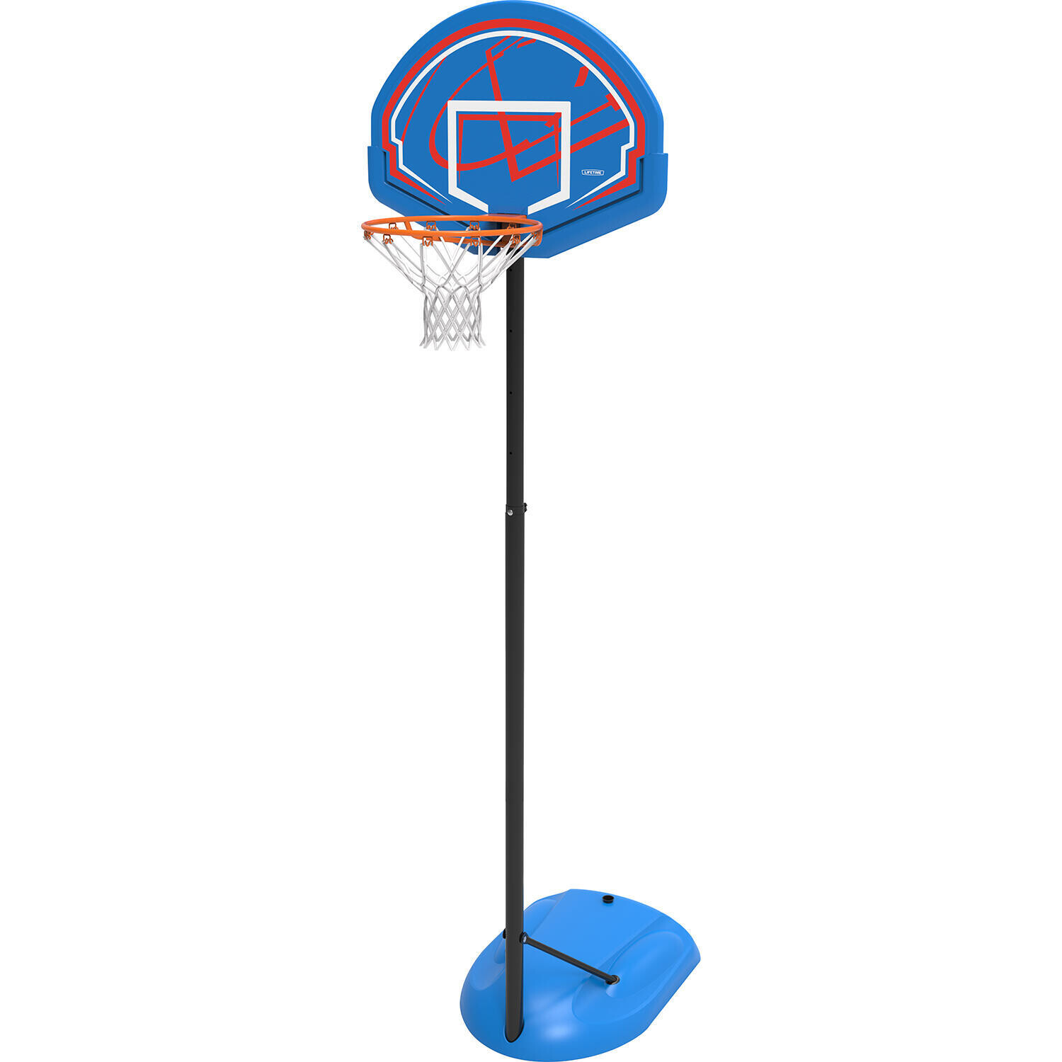 картинка Lifetime Basketball System Молодежная синяя, синий от магазина Одежда+