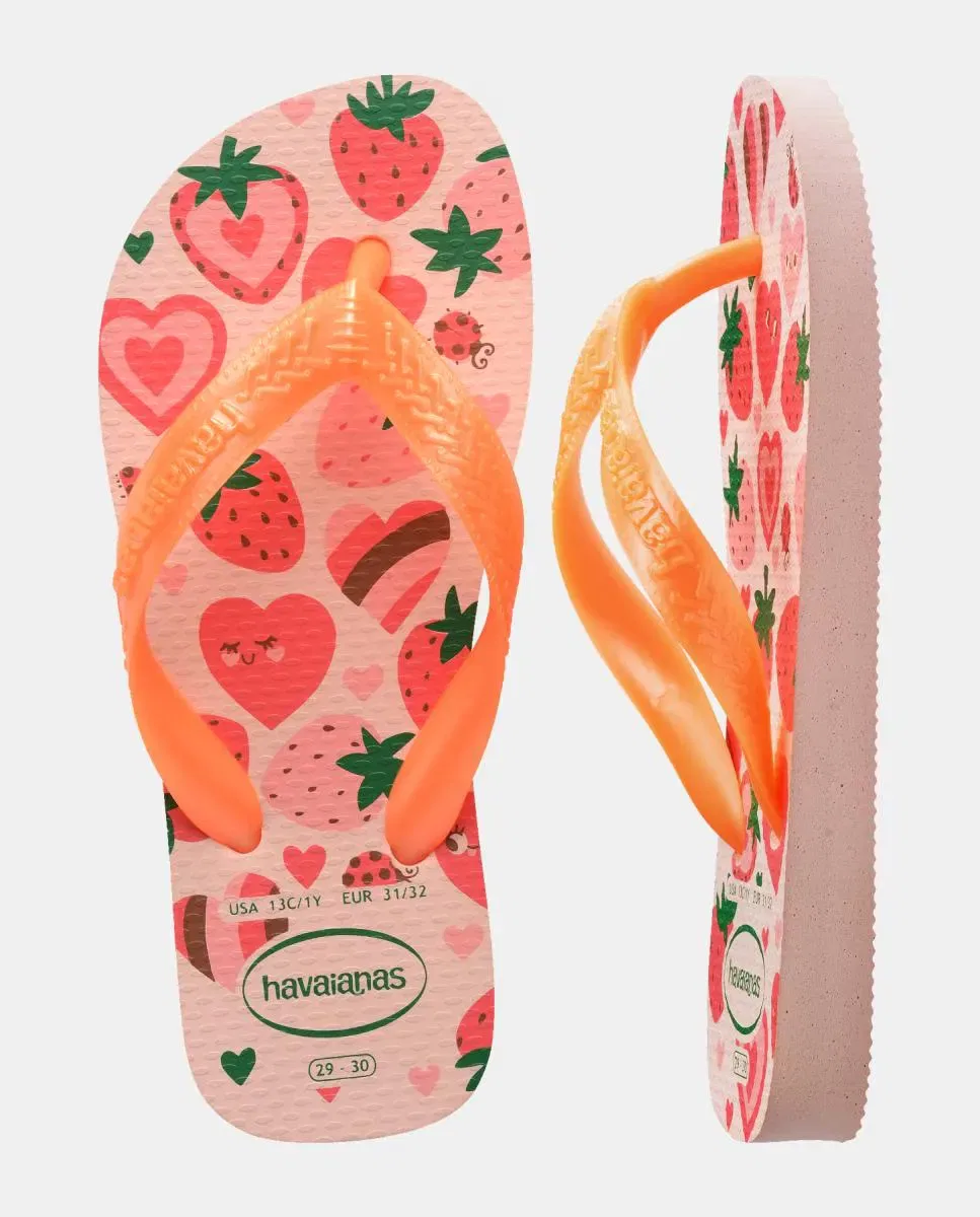 картинка Детские шлепанцы для мальчиков с принтом Havaianas, Rosa от магазина Одежда+