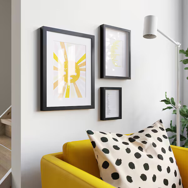 картинка Рамка Ikea Rodalm, 13х18 см, черный от магазина Одежда+