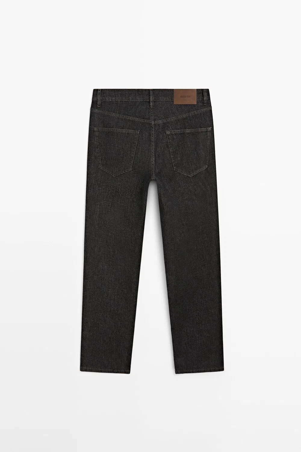 картинка Джинсы Massimo Dutti Lightweight Tapered Fit, черный от магазина Одежда+