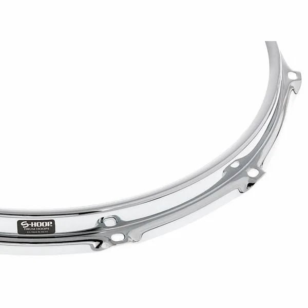 картинка Обруч S-Hoop SH1410 14", стальной, хромированный, 10 отверстий от магазина Одежда+