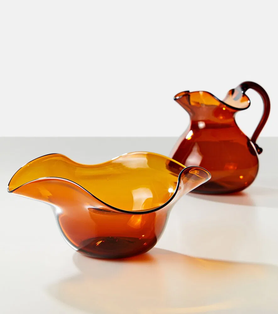 картинка Маленькая стеклянная чаша Blixen Akua Objects, желтый от магазина Одежда+