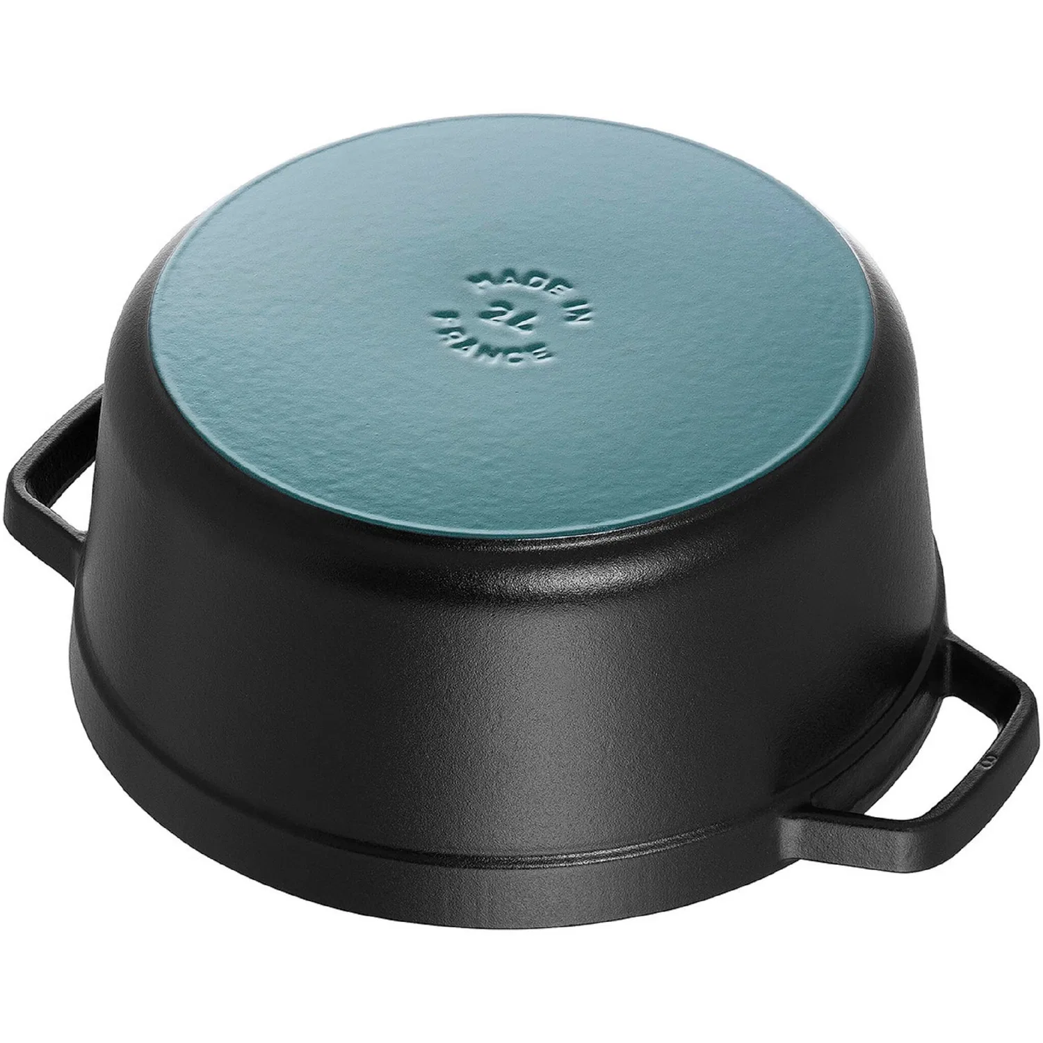картинка Кастрюля-кокотница 24 см из чугуна STAUB, Черный от магазина Одежда+