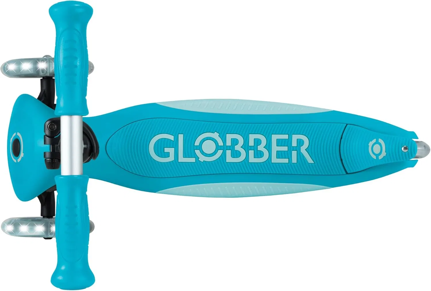 картинка Самокат Globber Elite Lights, Aqua от магазина Одежда+