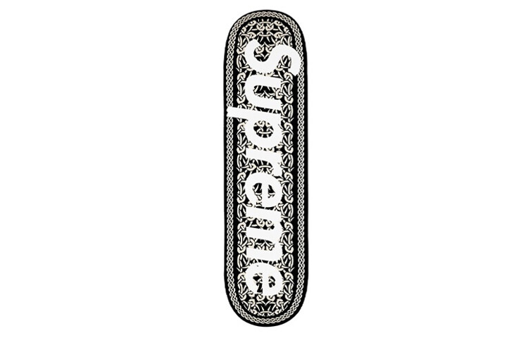картинка Скейтборд Supreme FW21, черный / белый от магазина Одежда+