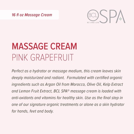 картинка Крем для массажа BCL SPA Pink Grapefruit 473ml от магазина Одежда+