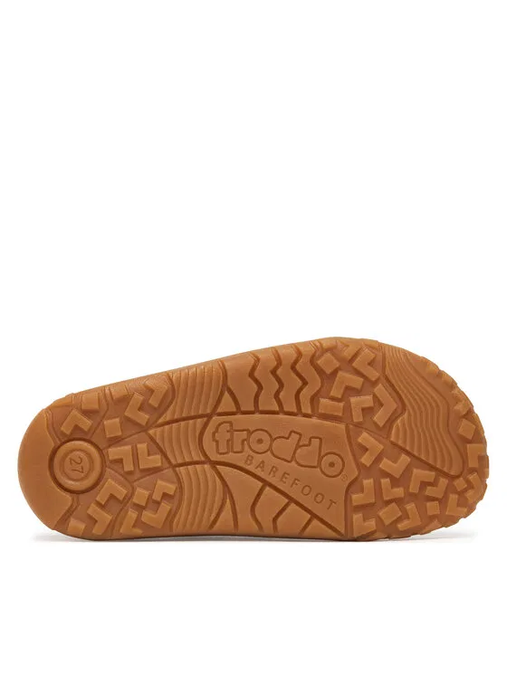 картинка Шлепанцы Barefoot Canvas T-Bar Froddo, темно-синий от магазина Одежда+