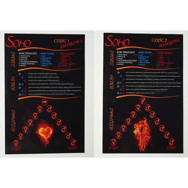 картинка Настольная игра для пар Soho 18+, EnjoyLei от магазина Одежда+